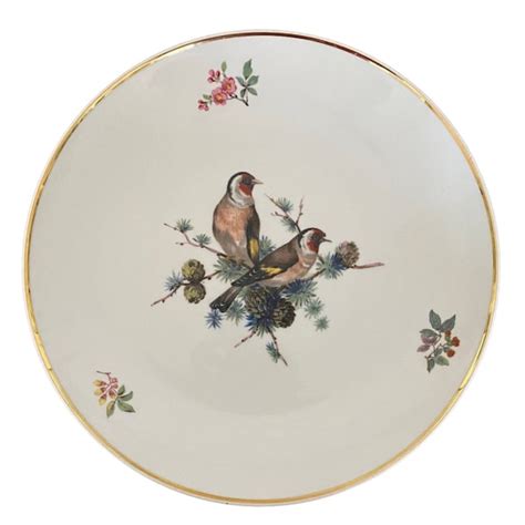 Porcelain Kaiser Bird Plate Etsy