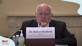 CDC Director Robert Redfield Hearing Testimony Transcript | Rev Blog