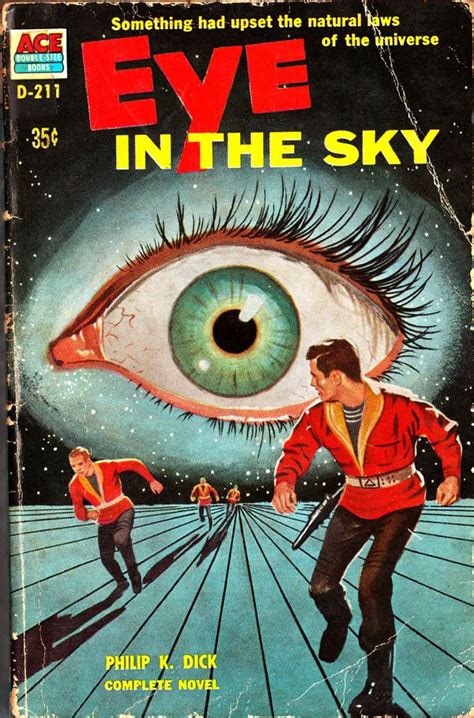 Eye In The Sky Book Cover Art Ace Books Classic Sci Fi Books