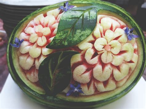 Watermelon Fruit Carving