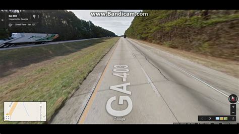 Interstate 85 Georgia Exits 35 To 21 Southbound Youtube