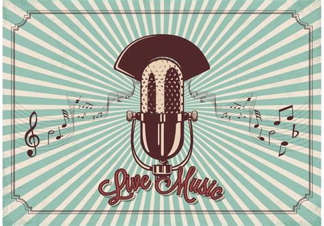 Free Vintage Microphone Vector Welovesolo