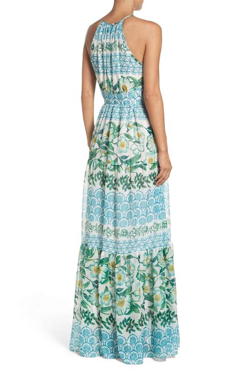 Eliza J Halter Maxi Dress Regular And Petite Nordstrom Halter Maxi