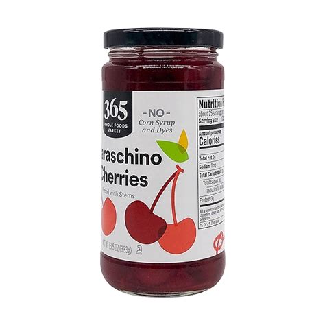 Maraschino Jarred Cherries 135 Oz At Whole Foods Market