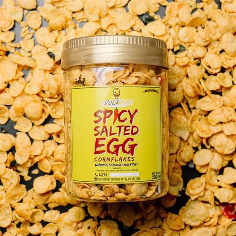 'ADUCKTIVE' SPICY SALTED EGG CORNFLAKES By Fatimah Binti ...