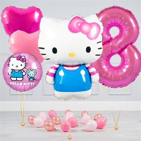 Hello Kitty Balloons Helium Balloons Birthday Birthday Balloons Hello Kitty Party