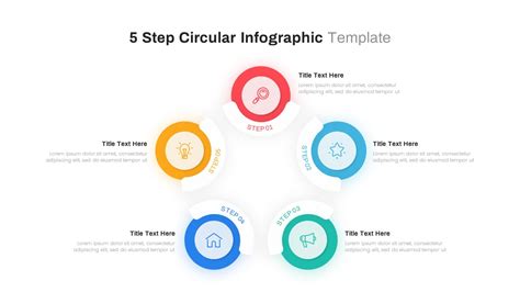 5 Step Infographic Template For Powerpoint Slidebazaar
