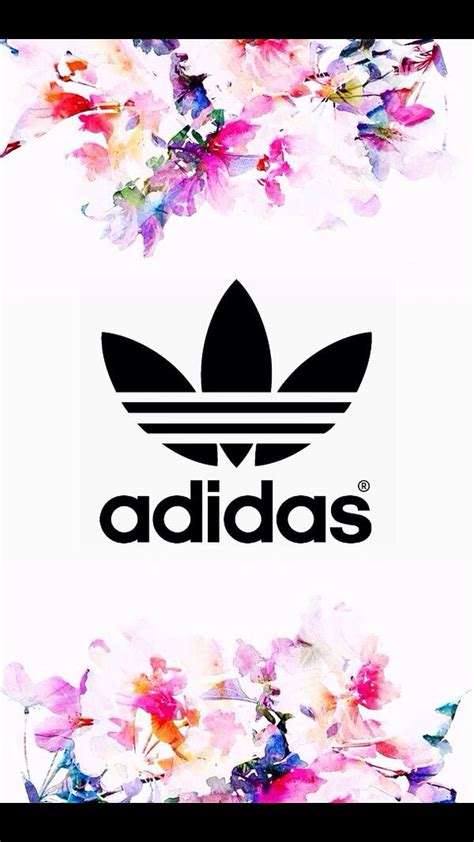 Adidas Brand Flowers Girls Logo HD Phone Wallpaper Peakpx