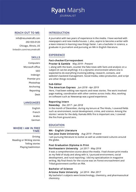 50 Good Cv Examples With Writing Guide 2022 Resumekraft