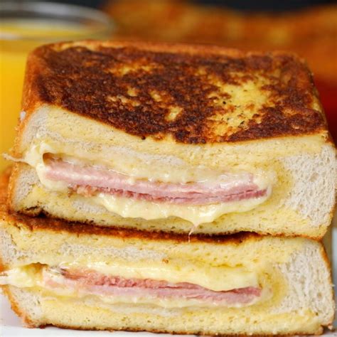 Ham And Cheese Stuffed French Toast Twisted Twisted Recipes Food