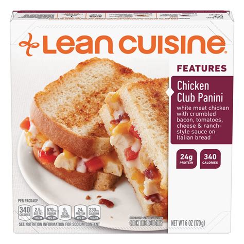 Save On Lean Cuisine Features Chicken Club Panini Order Online Delivery