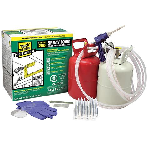 Touch N Foam Professional 2 Component Spray Foam Insulation Kit