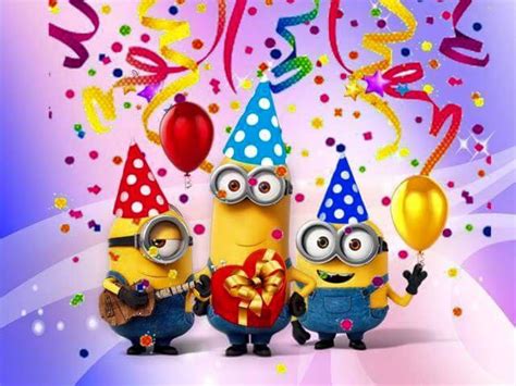 Minions Happy Birthday Minions Minion Birthday Wishes Happy