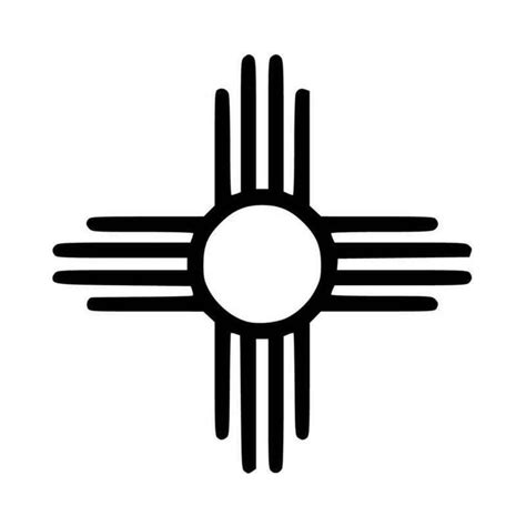 Buy New Mexico Zia Symbol Vinyl Decal Sticker Online