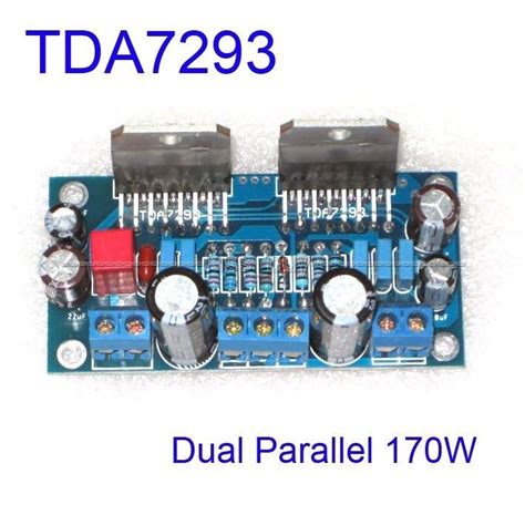 TDA7293 Amplifier Dual Parallel 170W BTL Mono Audio Power Amplifier