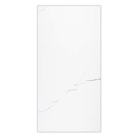 White Marble Effect Wall And Floor Tiles Image To U