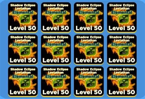 Hot Shadow Eclipse Leviathan Elemental Pet Level 50 Roblox Ninja
