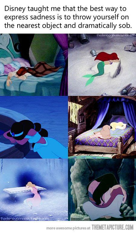 Funny Disney Princesses Crying Disney Funny Disney Memes Disney Movies