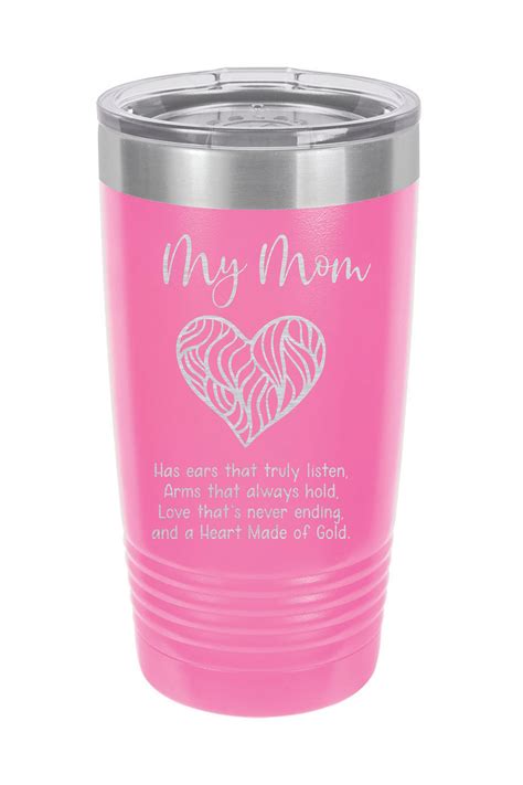 My Mom Mothers Day Insulated Tumbler Mom Day T For Her Etsy