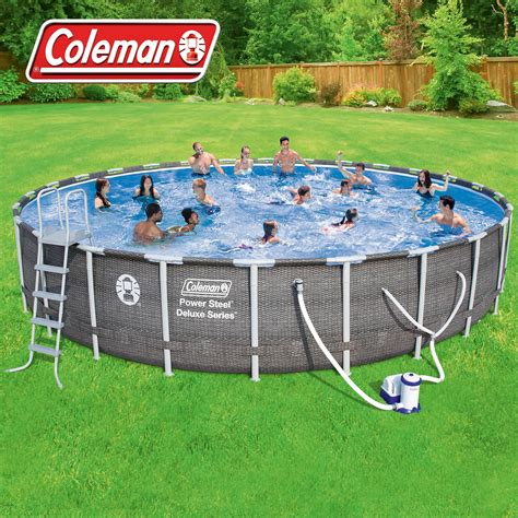 Coleman Power Steel X Deluxe Series Pool Set Walmart Com