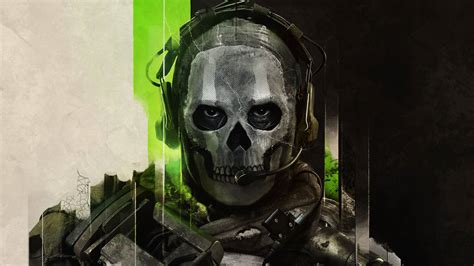 Download Minimalist 4k Call Of Duty Ghost Wallpaper