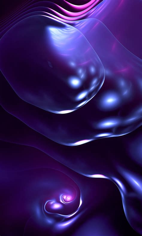 Dark Purple Bubbles 4k Hd Abstract Wallpapers Hd Wallpapers Id 39432