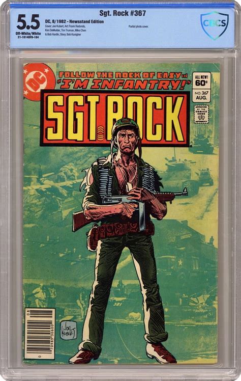 Sgt Rock Comic Books Published By Dc Graded By Cbcs