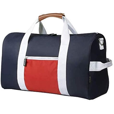 Sports Gym Bag Small Travel Duffel Water Resistant Bags With Leather