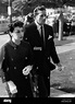 DANNY KAYE WITH WIFE SYLVIA HUMPHREY BOGART FUNERAL (1957 Stock Photo ...