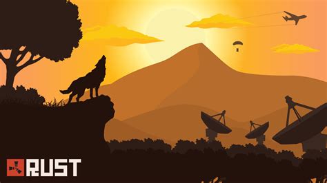 Rust By Facepunch Studios Steam Game Survival Game Artwork Game
