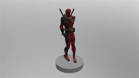 Deadpool Pose 3d Model By Callume21 22c30da Sketchfab