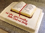 Other Cakes | Book cakes, Bible cake, Open book cakes
