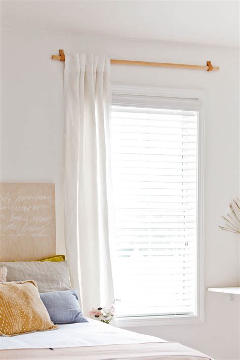 How To Make Diy Curtain Rods For Less Than 10