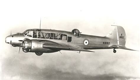 Avro Anson Vintage Aircraft British Aircraft Wwii Aircraft