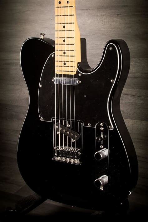 Fender Player Series Telecaster Black Maple Neck Reverb