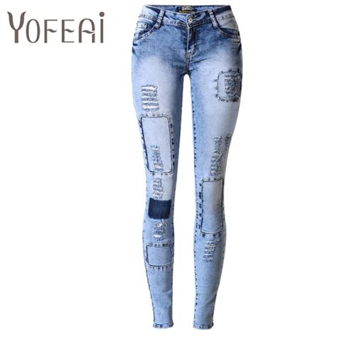 Yofeai New 2017 Women Pants Jeans Woman Spring Summer Fashion Sexy