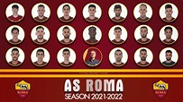 AS Roma Season 2021/2022 | Official Squad, Kit And Line Up | Football ...