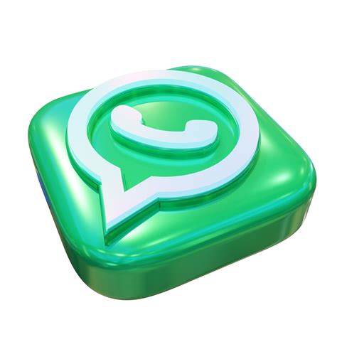 Free Glossy Whatsapp 3d Render 9673720 Png With Transparent Background