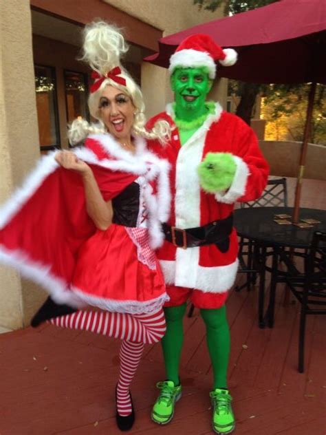 Fun Couples Costume Cindy Lou Who And The Grinch Grinch Costumes