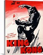 King Kong - Vintage Movie Poster Wall Art, Canvas Prints, Framed Prints ...
