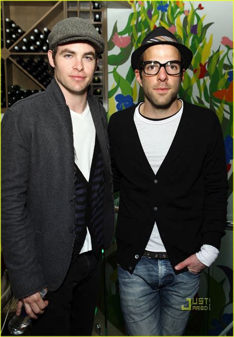 Chris Pine And Zachary Quinto Believe In Monogamy Photo 2445472 Chris Pine Zachary Quinto
