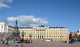 Die Universität Helsinki am Senatsplatz