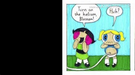 Bubbles Inflation Comic From The Powerpuff Girls Not Real Fanmade