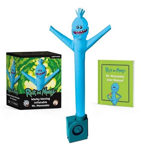 Rick And Morty Wacky Waving Inflatable Mr Meeseeks Running Press