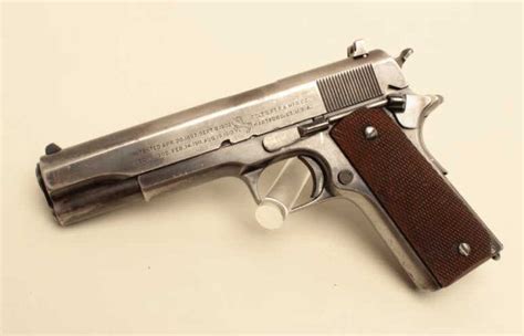 Colt 1911 Government Model Semi Auto Pistol 45 Acp Caliber Serial