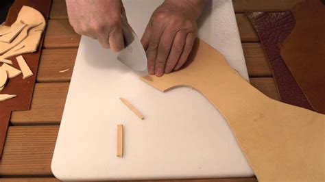 Round Knife For Leatherwork Youtube