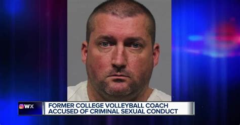 former college volleyball coach accused of criminal sexual conduct
