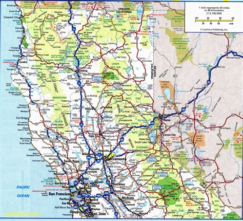 Maps Of Northern California Coast Secretmuseum