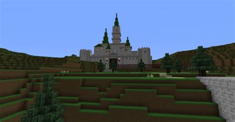 Hyrule Castle Zelda Ocarina Of Time Minecraft Map
