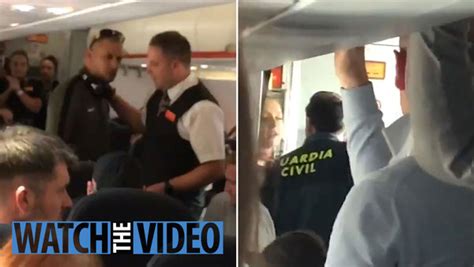 Screaming Brit Marched Off Easyjet Plane By Cops In Ibiza After Foul